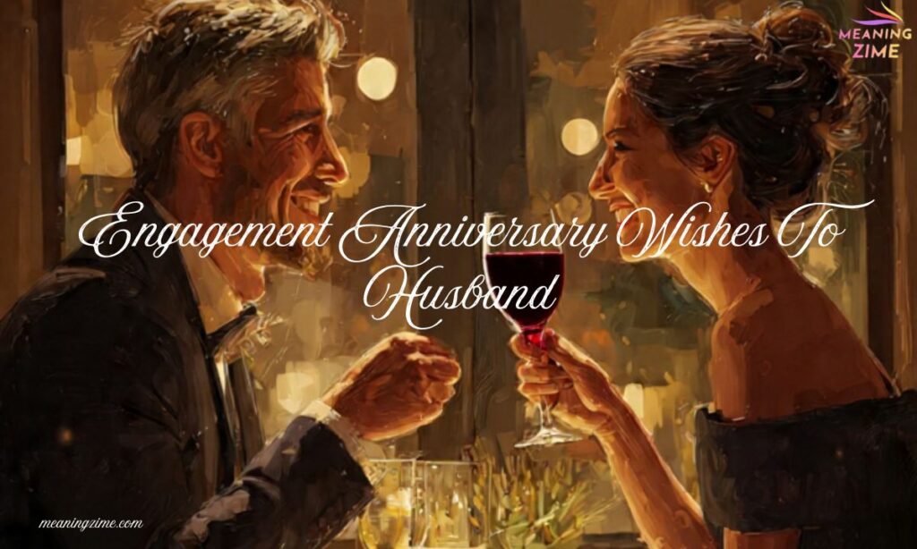 Engagement Anniversary Wishes To Husband