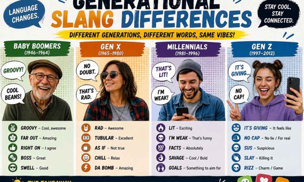 Generational Slang Differences