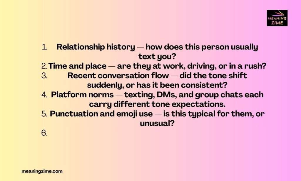 How to Interpret Mean in Text Based on Context and Conversation