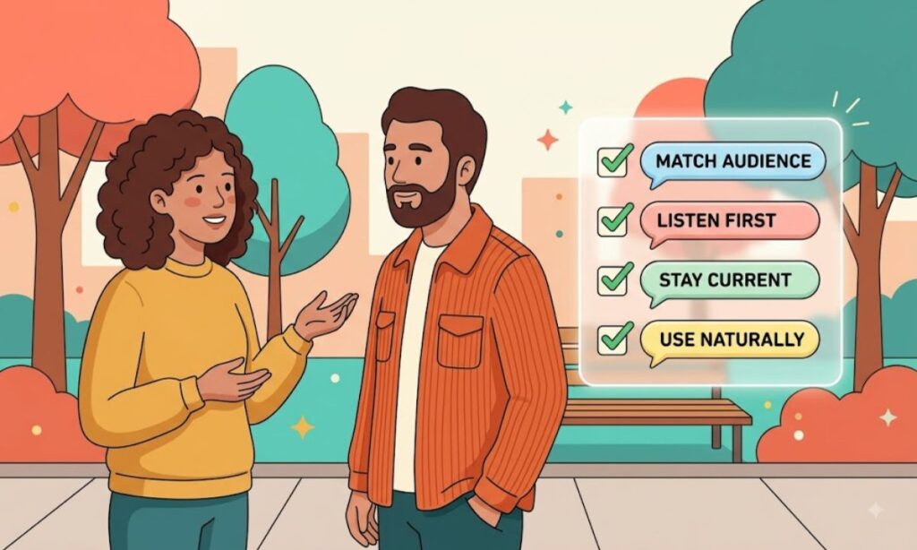 How to Use Slang Naturally Without Sounding Awkward