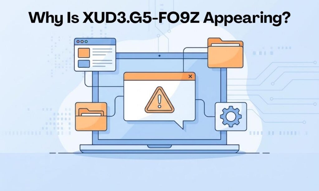 Why Is XUD3.G5-FO9Z Appearing?