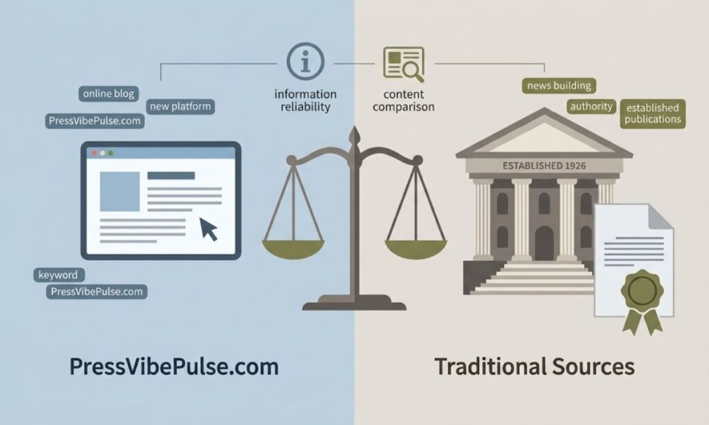 PressVibePulse.com vs. Traditional Information Sources