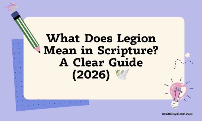 What Does Legion Mean in Scripture A Clear Guide (2026) 🕊️