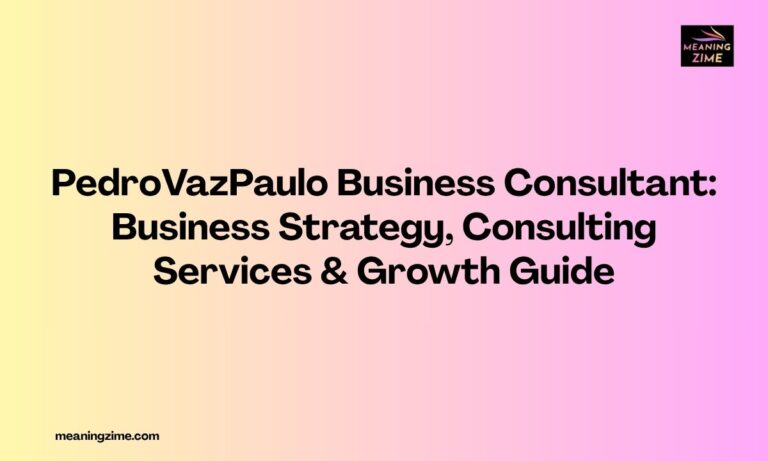 PedroVazPaulo Business Consultant