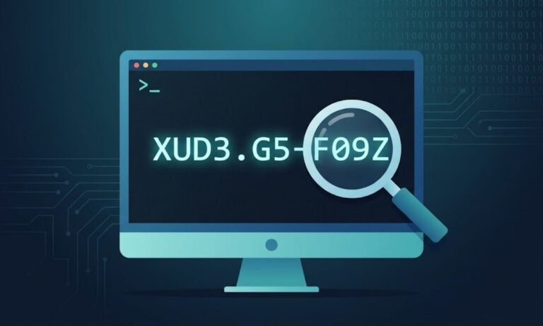 XUD3.G5-FO9Z Explained Meaning, Uses, Risks, and Everything